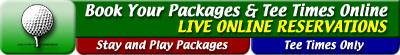 Online Golf Tee Time Reservations